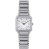Breil, Collezione The B, Orologio Donna Solo Tempo con Bracciale e Cassa Squadrata in Acciaio Lucido, Resistente all'Acqua, Quadrante con Effetto Sunray, Movimento al Quarzo TMI VJ20, Cassa 27 x 26 mm