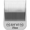 YAZIYIR Lame in Acciaio Inossidabile Rimovibili da 3/4HT per la toelettatura dei Cani, compatibili con Heiniger/Moser Max 50/Andis, Oster A5, Wahl, Lunghezza di Taglio 3/4" Pollici 19mm