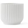 DANMARK LYNGBY Fioriera Lyngby Porcelæn grande Lyngby in stile Bauhaus design senza tempo, bianco