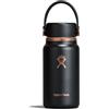 Hydro Flask - Micro Hydro™ 200 ml (6.7 oz) - Mini Flask Isolato Ermetico con Cinghia Clip-On - Freddo & Caldo fino a 7 Ore - Compatto & Resistente - Black