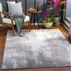 Livabliss Helsinki Tappeto Salotto Moderno Astratto Tappeto Soggiorno, Camera da Letto, Pranzo Moderni Tappeti Effetto Marmo, Morbido e Pelo Corto, Ampio 200x275 cm, Grigio e Crema