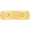 Michael Kors Premium Donna Anello in ottone color oro, MKJ86167107