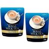 Nittoh Tea Nittoh Kocha Royal Milk Tea Tè al latte istantaneo giapponese, 250 g, set di 2 confezioni