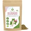 IDDA Herbal Biancospino Tisana BIO 125g, Foglie e Fiori di Biancospino Essiccati e Tagliati per Tè
