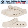 Crocs Sandali Crocs Duet Max Clog beige beige 208776-160 taglia unisex