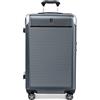 Travelpro Platinum Elite Bagaglio da stiva espandibile con lato rigido, 8 ruote girevoli, lucchetto TSA, valigia rigida in policarbonato, grigio vintage, grande a quadri, 77x46x35 cm