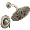 Moen Trim kit T2232EPBN, EVA solo sistema con soffione soffione doccia senza valvola, nichel spazzolato