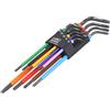 BAHCO Set di 9 chiavi a brugola TORX® colorate