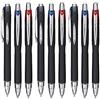 Uni-Ball Uni Ball SXN-210 - Penna a sfera retrattile con punta larga da 1 mm, impermeabile, resistente alla luce, ad asciugatura rapida, inchiostro pigmentato SXN-210 (3 per ogni colore, rosso, blu, nero, 9