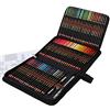 WGOT Matite Colorate Acquerellabili, Set da 72 Pezzi Pastelli Colorati per Sfumare e Stratificare, Ideali per Libri da Colorare per Adulti o per il Materiale Scolastico