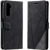 Vankii Cover per Samsung Galaxy A04S/ A04, Flip Caso Libro Premium Portafoglio Custodia in Pelle PU Magnetica,Custodia Pelle Sintetica TPU Silicone Antiurto,Funzione Supporto Slot Schede (Nero)