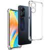 REY Cover in Gel TPU Anti-Shock per Oppo A98 5G - Oppo F23 5G - Oppo A1 5G, Morbido Silicone Custodie Protettivo Case, Anti-Scratch, Protettiva Sottile Back Cover