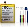 SwarKing Batteria di ricambio compatibile con Doogee S96 Pro DGS96 BAT20ZN1296350 con toolkit