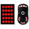 X-Ray X-Raypad X-Raypad Jade Speed Mouse - Set di 2 pattini a rotelle, ossidiana