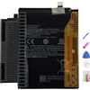 HIGHAKKU Batteria di ricambio BM4Y compatibile con Poco F3 M2012K11AG, Red-mi K40 con strumenti