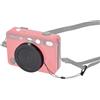 JJC Copriobiettivo magnetico per fotocamera digitale e istantanea Leica Sofort 2 (nero)