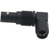 HangTon Nero 0B FSG 3 Pin 90 Gradi Connettore Rotato Regolabile Angolo Retto Maschio Circolare Push Pull Cavo Spina Compatibile per Lemo