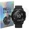 PHONILLICO Vetro temperato compatibile per Garmin Fenix 7X/7X Solar/7X Sapphire Solar/6X/6X Pro/6X Pro Solar/6X Pro Sapphire [2 Pezzi] Pellicola Protettiva Proteggi Schermo