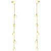 SOFIA MILANI - Orecchini da Donna in Argento 925 - Placcati in Oro - Orecchino Pendente a Cerchio Catena - E2610