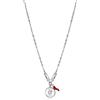 Brosway Collana Donna in Acciaio e Cristalli con Simbolo Coccinella | Collezione Chakra - BHKN075
