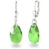 Schöner-SD - Orecchini pendenti in argento 925 con cristalli di marca, 16 mm, 30 Millimeter, Argento sterling
