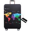 MosaiRudo Spessore Elastico Coperture per Valigie Applicare alla 18 ''-32 ''Valigie, Viaggio Luggage Trolley Case Suitcase Luggage Cover Protector (C2163, L)