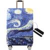 MosaiRudo Spessore Elastico Coperture per Valigie Applicare alla 18 ''-32 ''Valigie, Viaggio Luggage Trolley Case Suitcase Luggage Cover Protector (C2162, S)