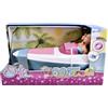 Simba 105733736 - Steffi LOVE Barca - Due Steffi in Costume da Bagno Inclusa Barca con Salvagente e Delfino, 35 cm, Da 3 anni