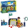 PLAYMOBIL | My Life | Stazione di allenamento per calcio | Campo di allenamento con cancello e meccanismo di tiro | Giocattoli da calcio a partire dai 4 anni | 72057