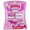 Bizak Jelly Bands Gum Pack di bracciali profumati per creare e abbinare, include perline e ciondoli 3D, aroma dolce e rosa, dai 4 anni (63335564-6)
