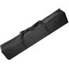 Editbar Borsa per aste da tenda, borsa portatile e borsa tripod, borsa multifunzione per campeggio, giardinaggio, fotografia e canne da pesca, robusta custodia da campeggio, Nero , 80 cm, No