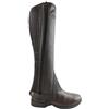 AK Riding Sports AK Side Zip con Pannello Elasticizzato, Gambali da Equitazione in Pelle Full Grain, Modello AK