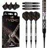Mission Darts | Tycho | Freccette a punta morbida | 90% tungsteno | PVD nero e bronzo | 20 g