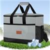 BUOAZR Borsa Termica 30L Borsa Termica Porta Pranz Mantieniti Caldo e Freddo Borsa Frigo Impermeabile con Tracolla Adatto per Campeggio Picnic All'aperto Barbecue