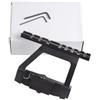 ProWildGear Lega di alluminio 20 mm Side Rail Lock Scope Mount Base Optic Side Rail Base per Caccia