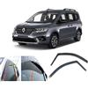 AC WOW 2 deflettori d'aria per Renault KANGOO per Mercedes-Benz CITAN per Nissan TOWNSTAR 2020 2021 2022 2023 2024 2025