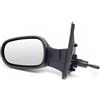 BSSTORE Specchietto Retrovisore Esterno Nero per MICRA 2003-2010 (K12) con Regolazione Manuale (Sinistra - Lato Conducente)