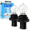 SOFOC-HPC19W Luci diurne Fari fendinebbia Luci angolo Luci posizione/parcheggio 12V 19W Bianco caldo 800lm Alta prestazione 2Pezzi