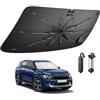 BIBIBO Compatibile con Citroen C3 Aircross 2017-2024 Parasole Parabrezza Interno Parasole,Parabrezza Auto Parasole Citroen C3 Aircross Accessori
