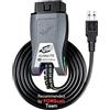 JUTA VLINKER FS Interfaccia Diagnostica OBD2 per FORScan, Adattatore USB OBDII con Commutazione Auto HS/MS-CAN, Compatibile Ford Mazda Lincoln, Tensione Programmazione FEPS 18V, Alta Velocità 3Mbps