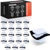 Frankberg 20x Clip di fissaggio Rivetti a espansione Sottoporta Compatibile con i10 BA IA PA i10 i30 FD i30 Coupé Berlina Tucson TL TLE H-1 Replace# 22329, 8775838000