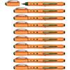 STABILO worker+ fine - Penna Roller - Tratto 0,3 mm - Confezione da 10 - Verde