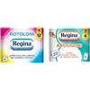 Regina Rotoloni - 4 Maxi Rotoli di Carta Igienica, 500 Fogli a 2 Veli + Regina Asciugoni Carta Cucina - 2 Rotoli a 2 veli, 100 strappi per rotolo