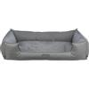 TRIXIE Letto per cani Talis moderno e particolarmente accogliente con fondo antiscivolo, rettangolare, 120 x 80 cm, grigio - 37580
