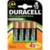 Duracell pre Charged rechargeable 2400 mAh AA Batteries