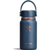 Hydro Flask - Micro Hydro™ 200 ml (6.7 oz) - Mini Flask Isolato Ermetico con Cinghia Clip-On - Freddo & Caldo fino a 7 Ore - Compatto & Resistente - Harbor Blue