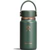 Hydro Flask - Micro Hydro 200 ml (6.7 oz) - Mini Flask Isolato Ermetico con Cinghia Clip-On - Freddo & Caldo fino a 7 Ore - Compatto & Resistente - Forest Green