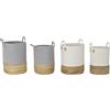 DKD Home Decor Set di cestini, Standard