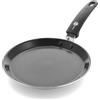 GreenPan Essentials Padella per Crêpes e Pancake in Ceramica Sana e Antiaderente da 24 cm, Senza PFAS, Induzione, Sicuro al Forno e al Griglia fino a 160°C, Lavabile in Lavastoviglie, Nero