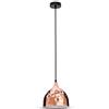 V-TAC PORTALAMPADA E27 PENDENTE RAME D230 VT-8230 -LED3715
